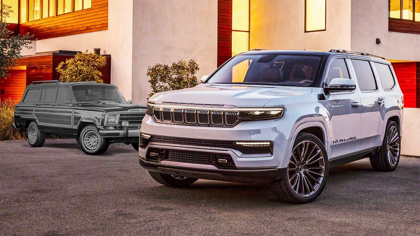 2022 Jeep Grand Wagoneer and original